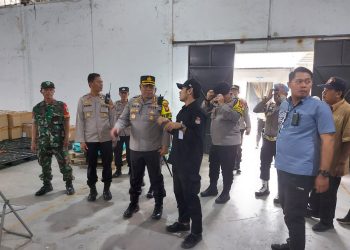 Kapolres Metro Jaksel Tinjau Keamanan Logistik Pilkada di Gudang Sarinah