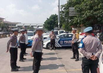 Selama Operasi Zebra Jaya, Polres Pelabuhan Tanjung Priok Tindak 107 Pelanggar Lalulintas