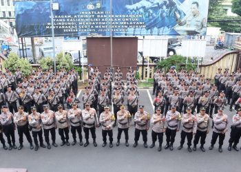 Kapolres Pimpin Upacara Pembukaan Latja Siswa Diktuk Bintara Polri 2024