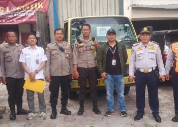 Kanit Samapta Menteng Pimpin Pengawalan dan Pengamanan Logistik Pilkada DKI Jakarta