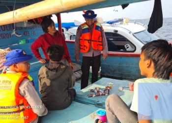 Patroli Laut Satpolairud Polres Kepulauan Seribu Jaga Keamanan dan Objek Vital di Perairan