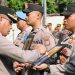 Kapolres Metro Jakarta Timur Pimpin Upacara Pemberhentian Tidak Dengan Hormat 2 Personil Polri