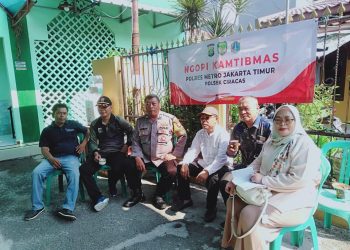 Silaturahmi Bhabinkamtibmas dengan Ngopi Kamtibmas bersama warga Susukan