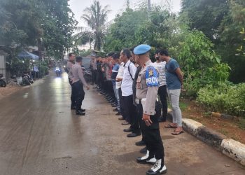 Polsek Jatinegara Bersama Polres Jaktim dan Pilar Lainnya Gelar Pengamanan untuk Cegah Tawuran di Jl I Gusti Ngurah Rai