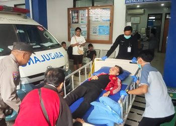 Bhabinkamtibmas Polsek Tamansari Sigap Tanggapi Laporan Kecelakaan Warga