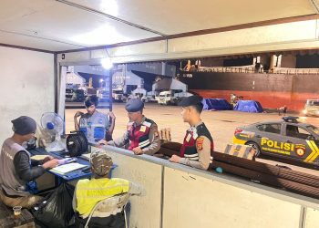 Satsamapta Polres Tanjung Priok Patroli Dialogis Cegah Tawuran dan Gangguan Kamtibmas