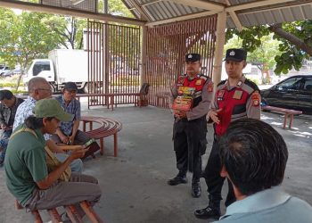 Polisi Kargo Ajak Pekerja Hindari Tawuran dan Ciptakan Suasana Damai Jelang Pilkada