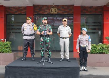 Wujudkan Pilkada 2024 Damai, Polres Metro Jakarta Selatan Gelar Apel Gabungan Pengamanan TPS