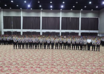 Polres Metro Jakarta Utara Gelar Apel Pergeseran Pasukan Untuk Amankan Pilkada Serentak 2024