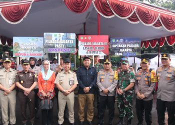 Pj Gubernur, Kapolda, dan Pangdam Jaya Tinjau Kesiapan TPS Pilkada 2024
