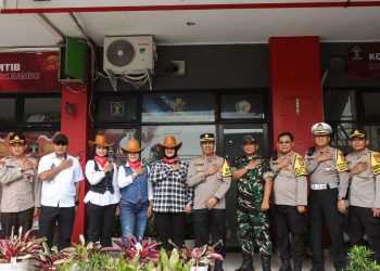 Polri amankan pemungutan suara di TPS Khusus Rutan Kelas 1 Pondok Bambu dan Lapas Perempuan kelas II A Jakarta