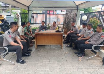 Bhabinkamtibmas Kelurahan Utan Panjang Melaksanakan Kegiatan Cooling System dan Sambang Dialogis