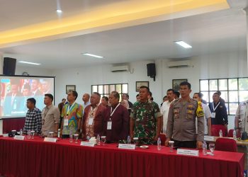 Kabag Ops Polres Kepulauan Seribu Hadiri Rapat Pleno Rekapitulasi Suara Pilgub DKI Jakarta 2024