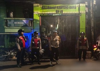 Cegah Tawuran Pasca Pilkada, Polsek Johar Baru Intensifkan Patroli Cipta Kondisi