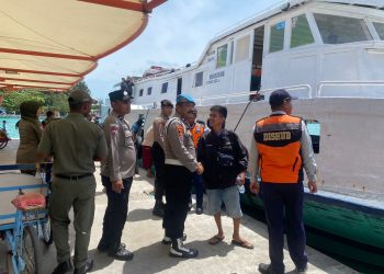 Polsek Kepulauan Seribu Amankan Dermaga Pulau Kelapa, Cegah Peredaran Barang Terlarang