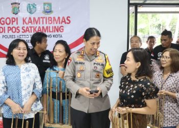 Ngopi Kamtibmas, Wakapolres Metro Tangerang Kota Sambangi Warga Perum Duta Garden