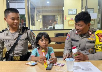 Polsek Kembangan Temukan Anak Perempuan Terlantar di Perumahan Intercon