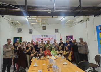 Polsek Kelapa Gading Gelar Ngopi Kamtibmas di Gading Nias Residence