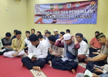 Polsek Matraman lakukan pembinaan terhadap remaja yang terlibat tawuran