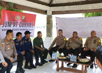 Kapolres Kepulauan Seribu Gelar Jumat Curhat di Pulau Tidung, Dialog dengan Warga untuk Jaga Kamtibmas