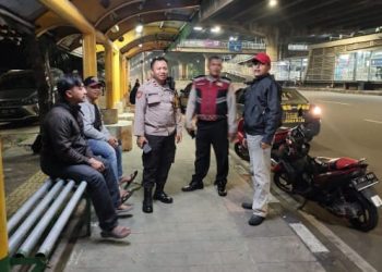 Cegah Gangguan Kamtibmas Polsek Cempaka Putih Laksanakan Patroli Cipta Kondisi