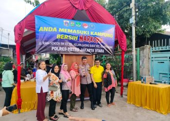 Deklarasi Kampung Bersih Narkoba Di Rawa Sengon Kelapa Gading