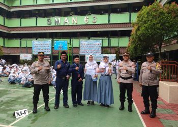 Polda Metro Jaya Gelar Cooling System Sabang DDS Silaturohim di SMA N 63 Jakarta Selatan