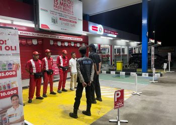 Polisi Bandara Soetta Ajak Pegawai SPBU Ciptakan Kamtibmas Kondusif Pasca-Pilkada