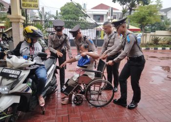 Siswa Latja SPN Lido Belajar Nilai Empati Lewat Pelayanan kepada Warga Disabilitas