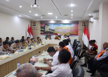 Polres Pelabuhan Tanjung Priok, Gelar Rakor Lintas Sektoral Operasi Lilin Jaya 2024