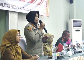 Polsek Rawa Lumbu Gelar Rapat Lintas Sektoral untuk Amankan Natal dan Tahun Baru
