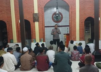 Sat Binmas Polres Tangsel Sosialisasikan Program Cegah Tawuran Antar Pelajar di Pesantren Assalam