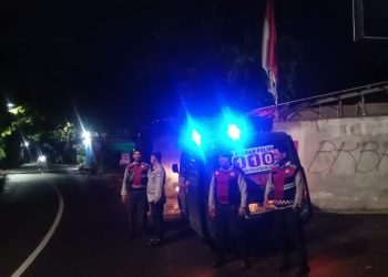 Polsek Cipayung Gelar Patroli Antisipasi Gangguan Keamanan dan Ketertiban Masyarakat diwilayah Cipayung
