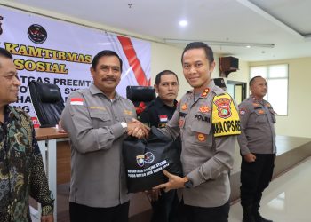 Polres Metro Bekasi Kota Gelar Silaturahmi dan Bhakti Sosial untuk Dukung Operasi Nusantara Colling System