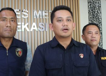 Unit Resmob Polres Metro Bekasi Amankan Dua Pelaku Jambret Yang Viral di Cikarang Utara