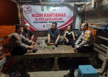 Ngopi Kamtibmas: Polri Hadir dengan Hati untuk Warga Pebayuran