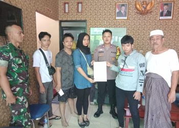 Bhabinkamtibmas Kartini Selesaikan Konflik Warga Melalui Mediasi