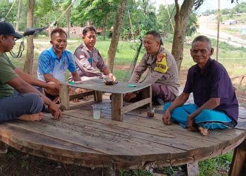 Bhabinkamtibmas Desa Sukamukti Sambangi Warga Kampung Legok Benda