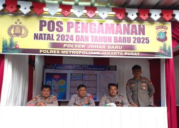 Polsek Johar Baru Siapkan Pengamanan Maksimal di Pos Pam Natal 2024 dan Tahun Baru 2025