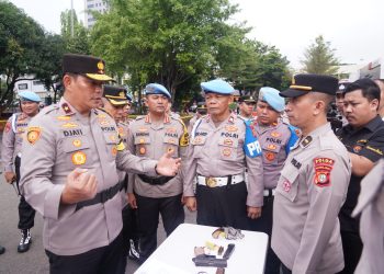 Wakapolda Metro Jaya Pimpin Apel Pemeriksaan Senpi untuk Cegah Penyalahgunaan