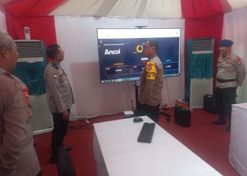 Dir Polairud Polda Metro Jaya Tinjau Kesiapan Posyan Ancol dalam Operasi Lilin Jaya 2024