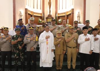 Forkopimko Jakarta Timur Tinjau Kesiapan Pengamanan Natal di Gereja Santo Yoseph dan GKJ