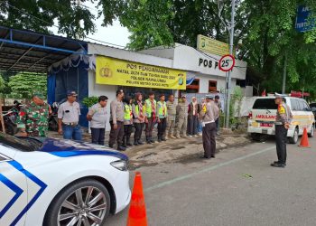 Pelayanan Prima Pos Pam Natal 2024 dan Tahun Baru 2025 Polsek Rawa Lumbu