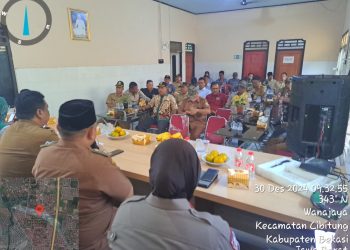 Polres Metro Bekasi Gelar Penyuluhan Pasca Pilkada Serentak 2024 di Desa Wanajaya