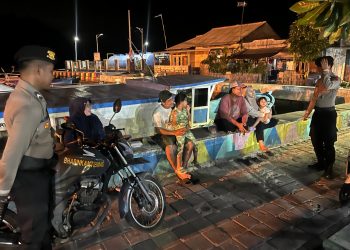 Patroli Malam Perintis Presisi Polsek Kepulauan Seribu Utara Jaga Keamanan Libur Nataru