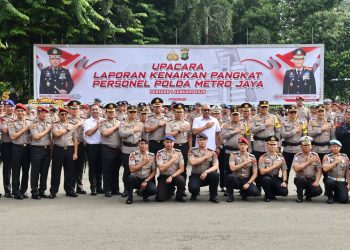 1.178 Personel Polda Metro Jaya Naik Pangkat, Kapolda: Amanah Yang Harus Dijaga