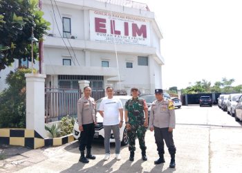 Sinergi TNI-Polri Amankan Ibadah Natal di GGP Cipayung
