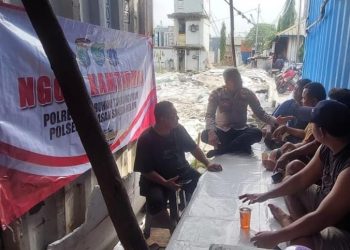 Ngopi Kamtibmas, Cara Polsek Sunda Kelapa Jaga Kondusifitas Pilkada 2024