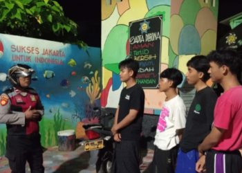 Patroli Malam Perintis Presisi di Pulau Untung Jawa, Polsek Kepulauan Seribu Selatan Perkuat Keamanan Wisata