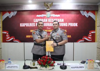 Serah Terima Jabatan Kapolres Pelabuhan Tanjung Priok